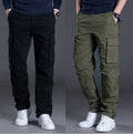 Men's Casual Cargo Pants Pack of 2