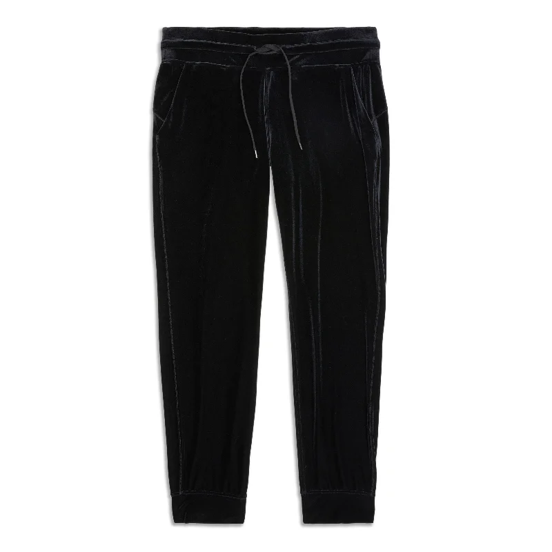 Ready To Crush High-Rise Velour Jogger - Resale