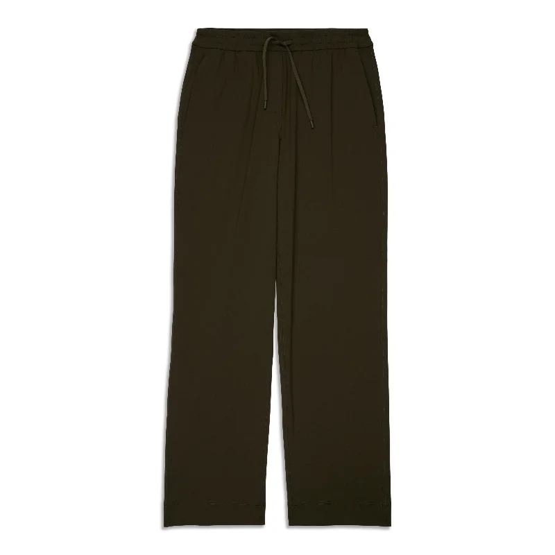 Straight-Leg Mid-Rise Pant Full Length - Resale