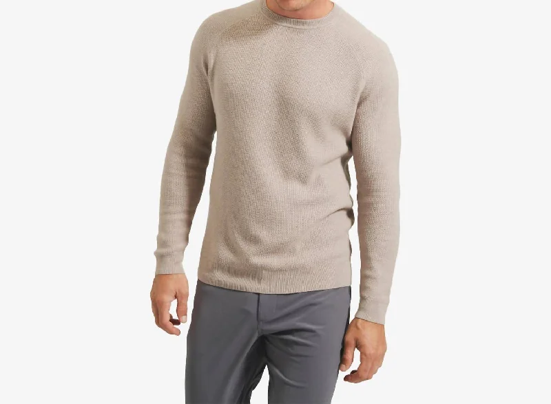 Cassady Crewneck Sweater In Vin Khak