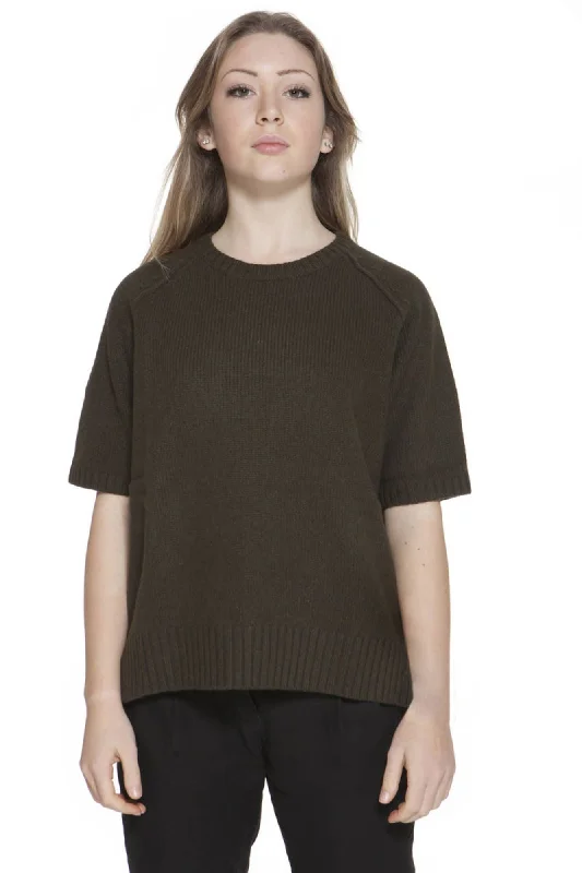 Gant Chic  Wool-Angora Blend Sweater with Women's Logo