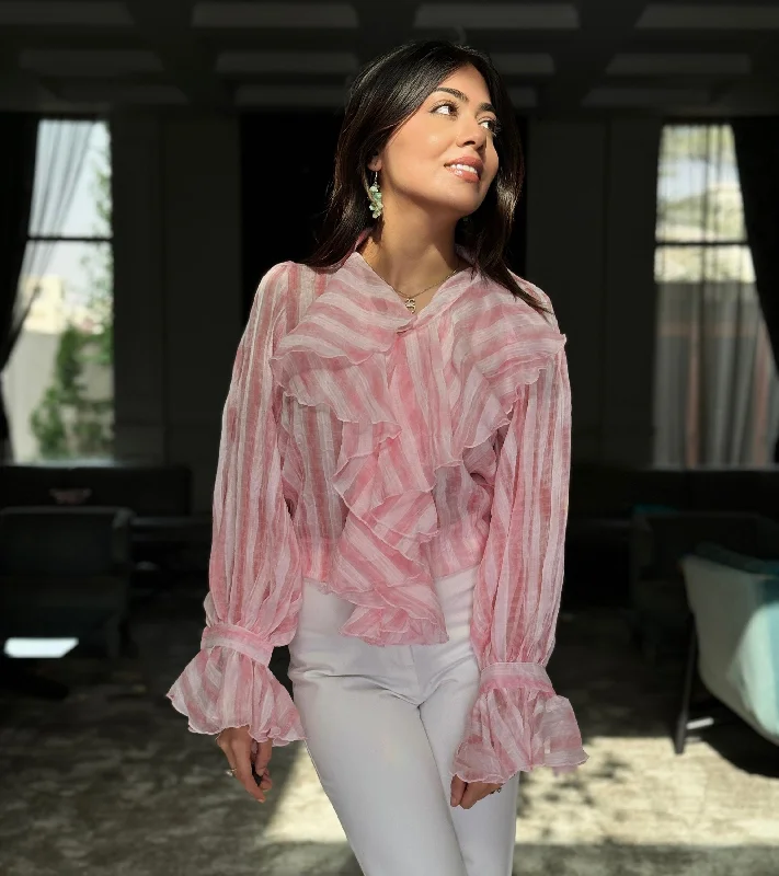 Freida Ruffled Blouse