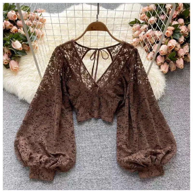 Silvia Luxury Lace Blouse